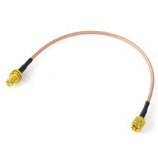 SMA Female Bulkhead Mount to Male RG316 Antenna Extension Cable for 4G LTE Route