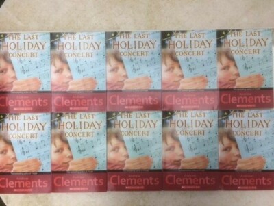 THE LAST HOLIDAY CONCERT class set Andrew Clements Guided Reading Lot 10 PBs