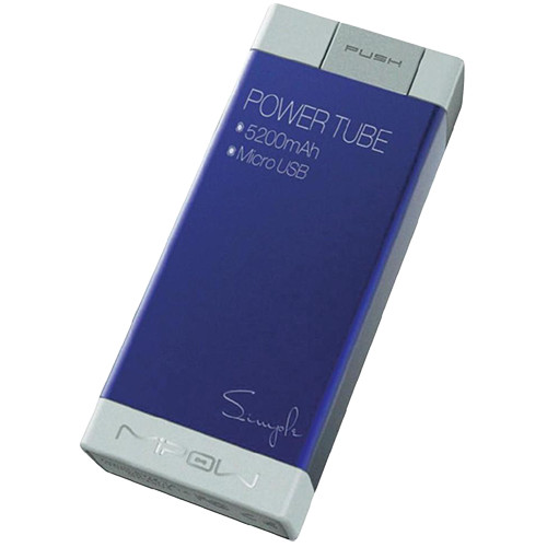 MIPOW Power Tube 5200 mAh Micro USB Power bank Blue - 第 3/5 張圖片