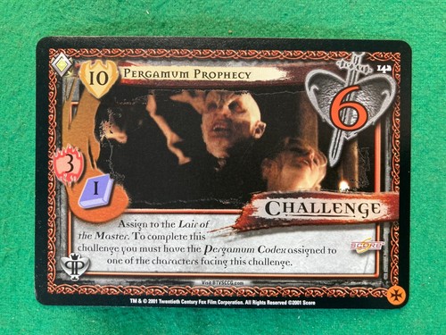 BUFFY THE VAMPIRE SLAYER CCG - (PERGAMUM PROPHECY, LE) SINGLE RARE CARDS - Picture 30 of 51