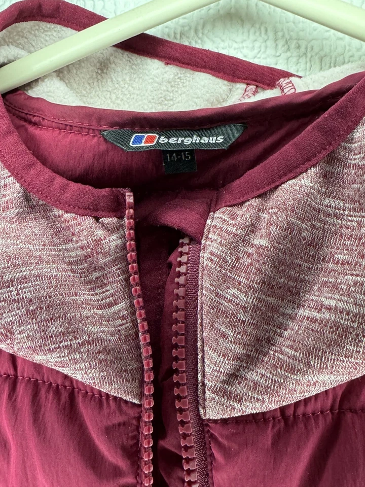 Chaqueta híbrida Berghaus niños repelente al agua y aislante senderismo 14-15 años Foto 3 de 4