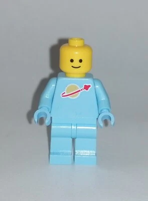 LEGO Space Figur hellblau - Minifigur Spaceman light blue Raumfahrer Astronaut