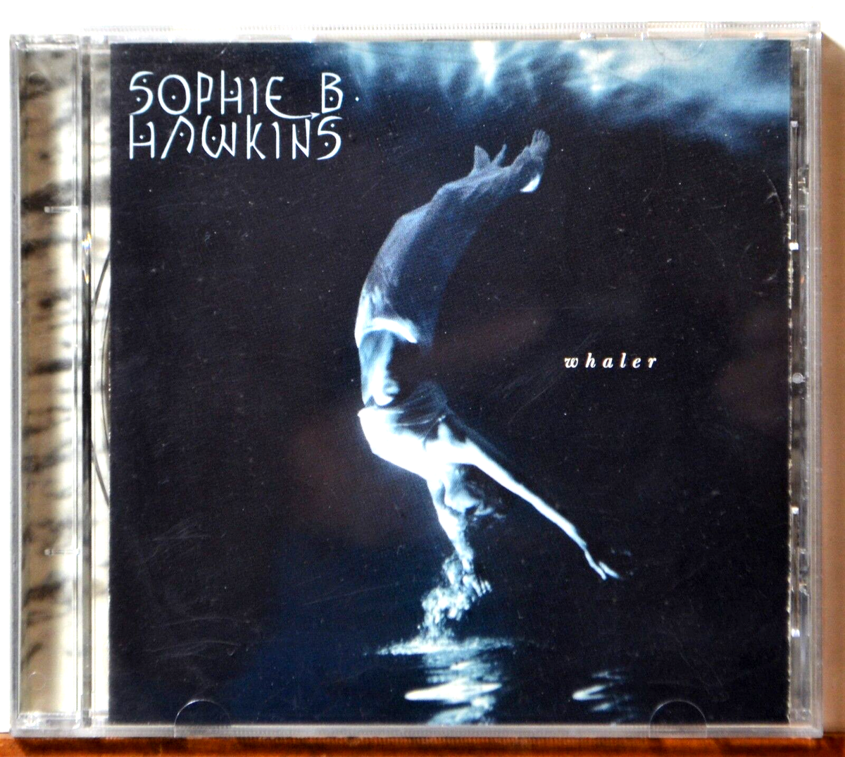 CD Sophie B Hawkins Whaler -Right Beside You -As I Lay CLEAN DISC