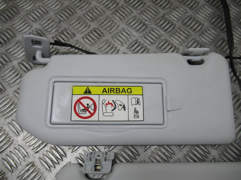 2015 MAZDA 2FRONT SUN VISORS LEFT+RIGHT SIDE REF9997 - Image 4 of 4