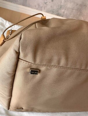 Auth The Row Margaux 17 Inside-Out Canvas Tote Bag Beige Ships