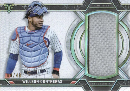 2021 Topps Triple Threads - Willson Contreras #SJR-WCN