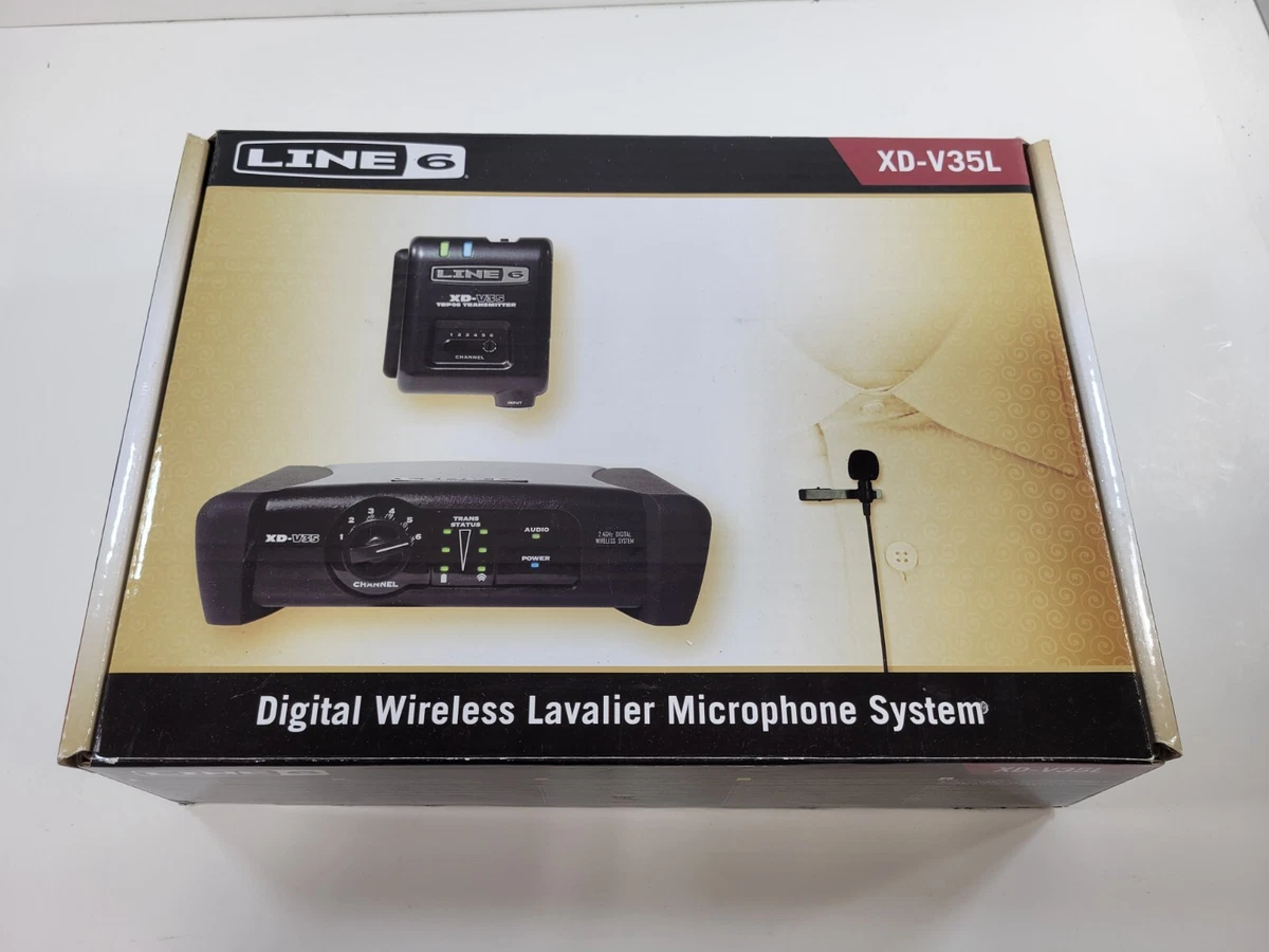 Line 6 XD-35L Digital Wireless Lavalier Mic System
