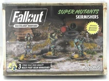 Fallout Wasteland Warfare  Super Mutants Skirmishers Melee Warriors - New Sealed