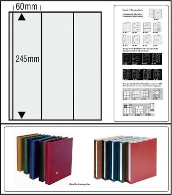 5-SAFE-573-Einsteckblätter-Variant-3-Fächer-60x245mm-glasklar-+-ZWL