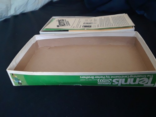 Vintage 1975 Tennis Sports Board/Card Game by Parker Brothers - Picture 3 of 3