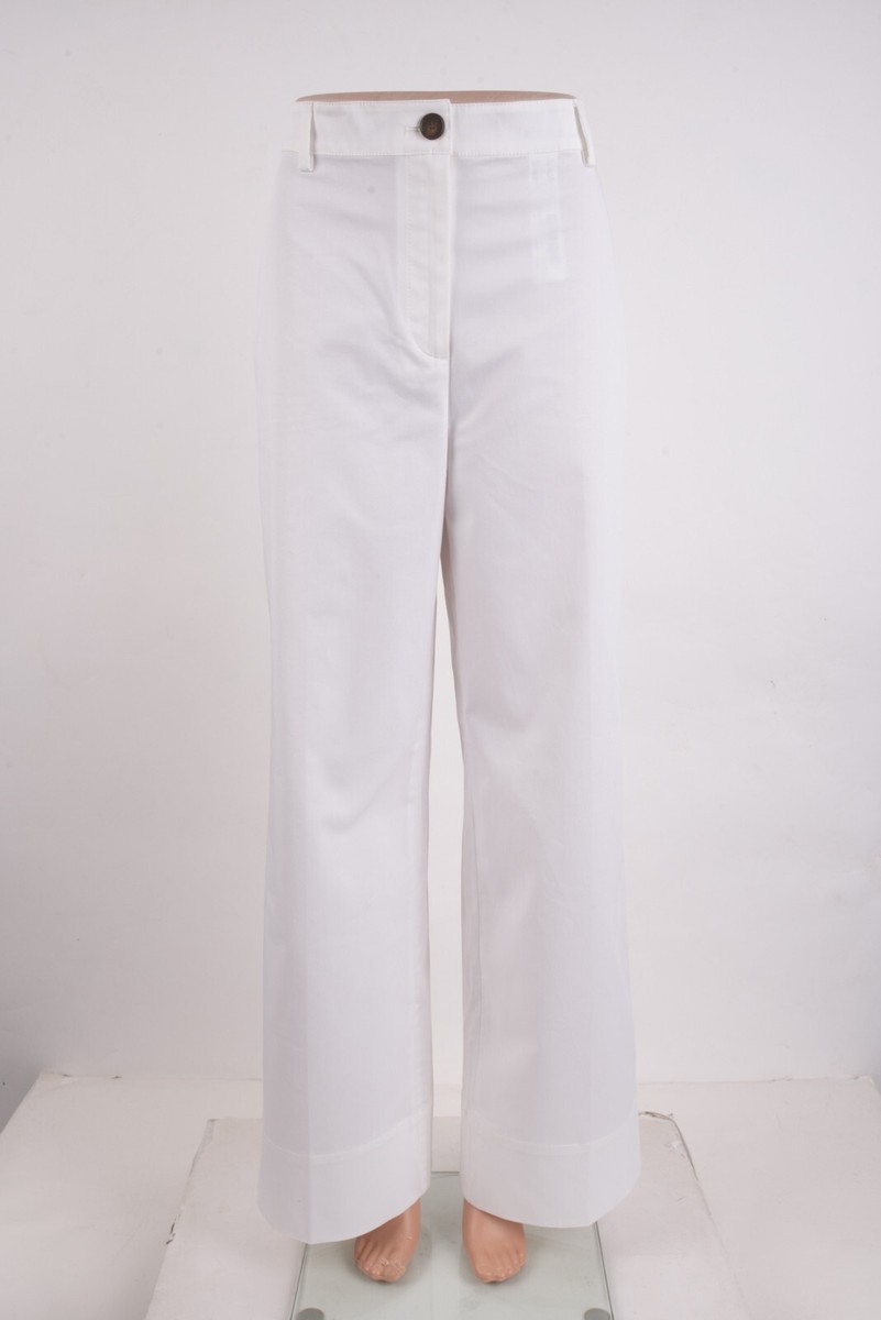 Massimo Dutti Womens Wide Leg Pants Trousers US 12 EU 44