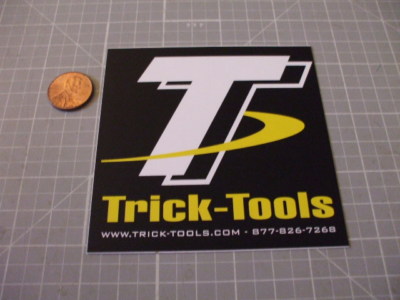 TTracing GLOSSY Sticker Decal Automotive ORIGINAL old stock 