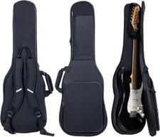 Electric Guitar Bag Padded Gig Bag with 5mm Thick Padding, Waterproof Soft Case