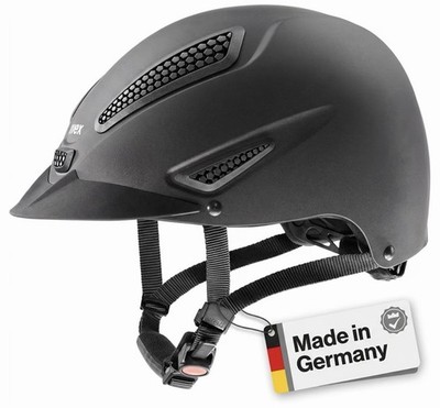 uvex perfexxion III Riding Helmet, Lightweight Ventilated Equestrian Helmet, M-L