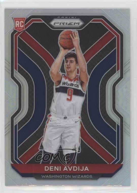 2020-21 Panini Prizm Silver Prizm Deni Avdija #290 3p7