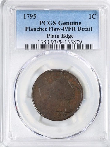 Photo of a 1795-P Large Cent from an eBay listing that sold on Jun 29, 2026