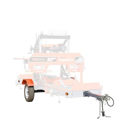 Sawmill Transport Kit: Torsion Axle, Lockdown, Fenders, LED Lights, 2'' Hitch