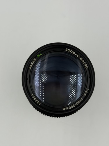 Sakar MC Zoom/C-Macro 1:4.5 F=80-200 *USED, READ DESC*