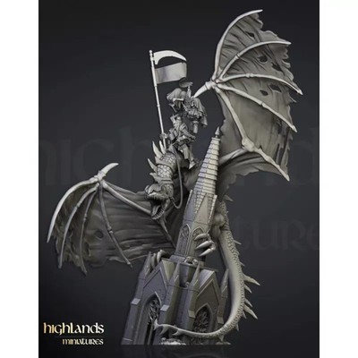 Higlands Miniature Living Dead Transilvanya Ezekiel Lord Necromancer 3D