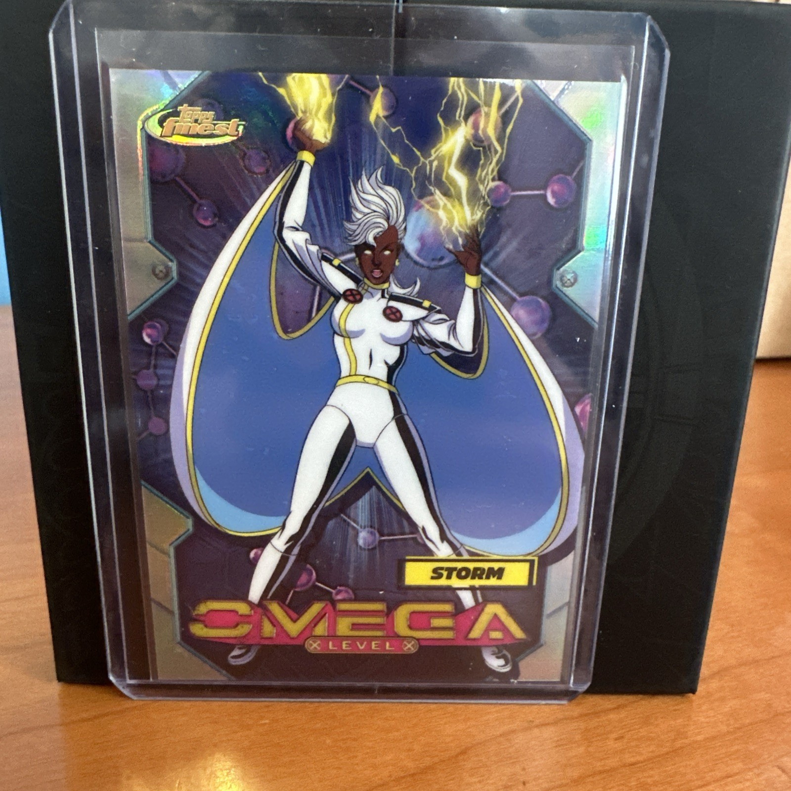 STORM 2025 TOPPS FINEST X-MEN '97 OMEGA LEVEL SSP INSERT CARD #O-1 (1:482) RARE