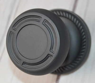 Nostalgic Warehouse Privacy Rope Rosette with Mission Knob Oil Rubbed Bronze NEW - Image 1 of 4
