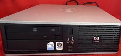 HP Compaq dc5800 SFF Desktop Intel Pentium Windows Vista Business Optical Drive