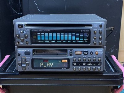 Pioneer KEH-P50 CDS-P60 1DIN CD cassette Deck Player Set Working