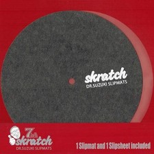 Dr. SUZUKI DJ SLIP Sheet Mat Mats skratch 7inch 1pcs From Japan