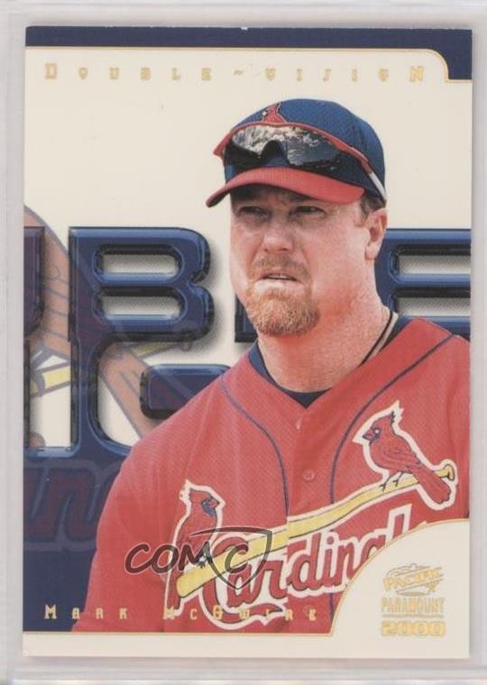 2000 Pacific Paramount Double Vision Mark McGwire #31 0e5c