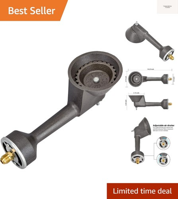 #ad High Pressure Propane Cast Iron Replacement Round Burner with Orifice Brass F... $27.99