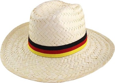 Party Stroh Sommer Hut Deutschland Fan-Artikel Public Viewing Fußball WM 2026