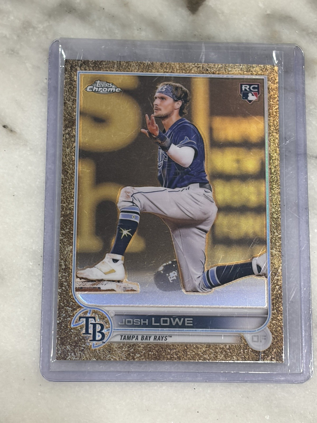 2022 Topps Gilded Collection /99 Josh Lowe #71 Traded! Invest!