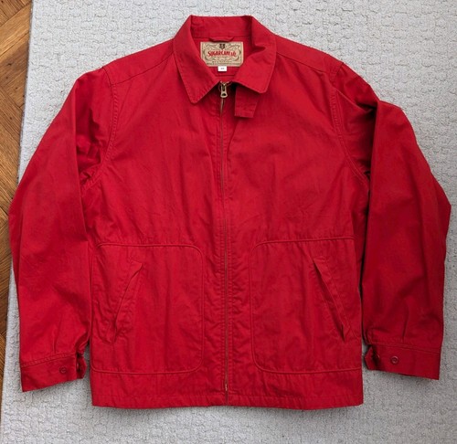 Sugar Cane, Sugar Cane SC15293 Cotton Jacket Red Mens Size L 40 Japan 1950s James Dean READ