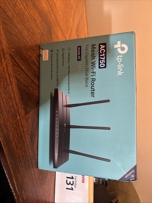 TP-Link Archer AC1750 Dual-Band Wi-Fi 5 Router - Black