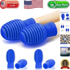 Drumstick Silent Tips with Soft Rubber Heads – 4 Pack for Effortless Practice