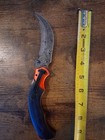 !!! 9" Fist Grip Spring Assist Folding Knife With Decorative Blade !!! — photo 1