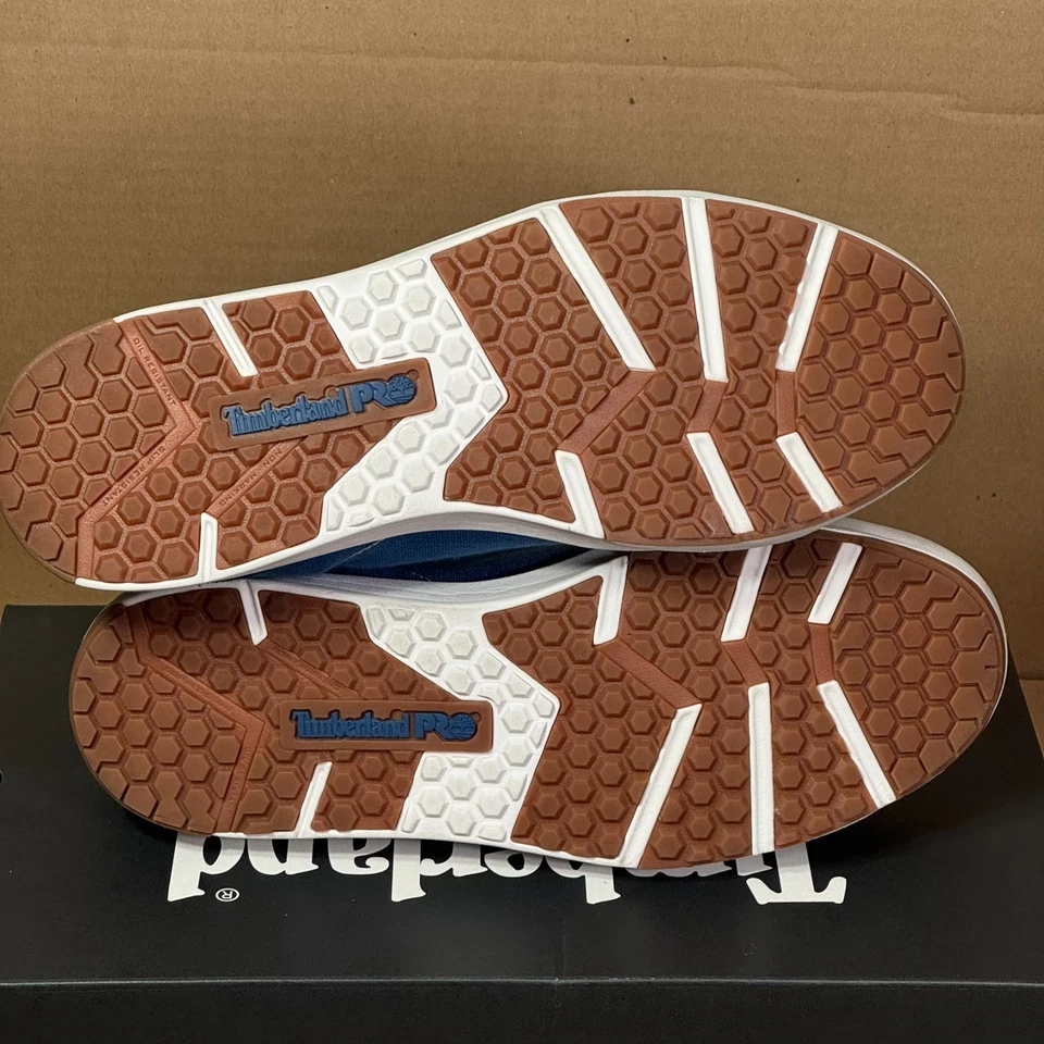 Timberland PRO Hombre Zapatillas de Trabajo Azul/Negro Talla 10M (Mujer 11.5) Antifatiga Foto 4 de 4