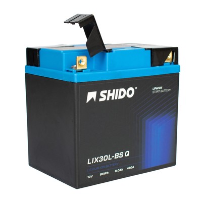 Batterie 12V 8,2AH(30AH) YIX30L-BS Lithium-Ionen Shido BMW K 75 RT 89-96