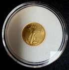 2000 $5 American Gold Eagle Walking Liberty 1/10 Troy oz Five Dollar Coin #64