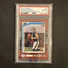 2024 Donruss Rated Rookie Caleb Williams #327 Optic Preview Red Wave PSA 10