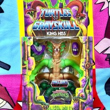 Turtles Of The Grayskull King Hiss The Mutated Disguised Leader Of The Snake Men