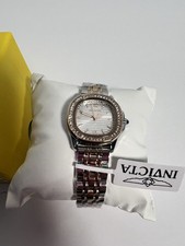 New Invicta Two-Tone Crystal Bezel Women’s Watch – Silver & Rose Gold Elegance Invicta 48148 Women main image 4