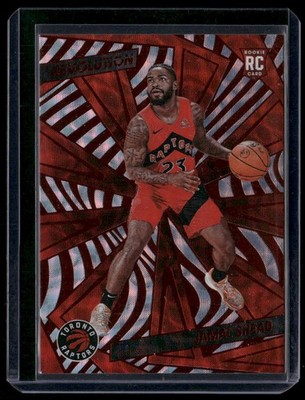 2024-25 Panini Revolution #101 Jamal Shead Red Scope #28/135
