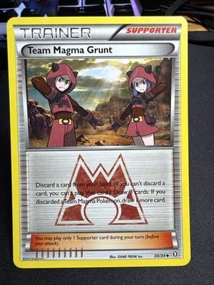 Team Magma Grunt 30/34 Double Crisis Regular MP