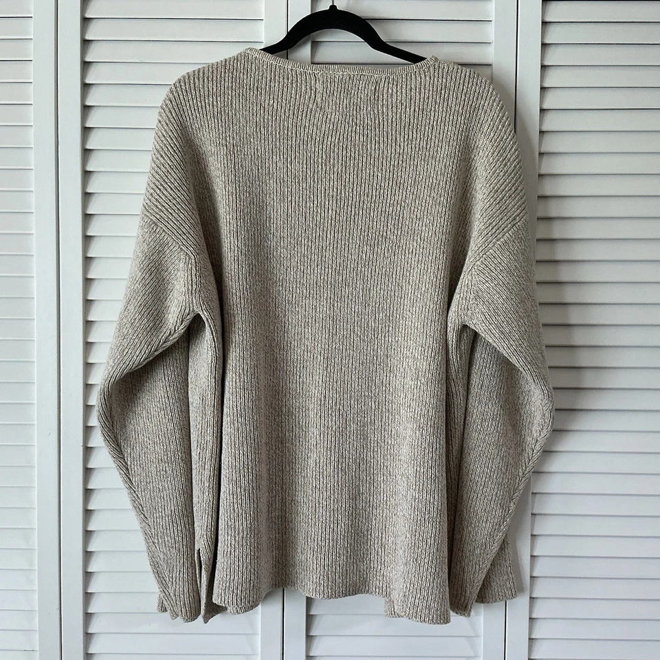 Suéter Grueso de Algodón Abercrombie & Fitch Vintage Años 90 Adirondack Trail Hombres Talla L Foto 4 de 4