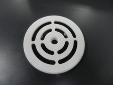 bathtub overflow drain cover