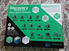 Discovery Kids Mindblown STEM 12-in-1 Solar Robot Creation 197-Piece Kit...