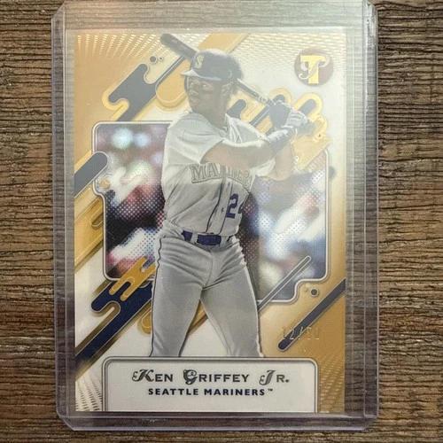 2025 Topps Pristine - Ken Griffey Jr #249 Gold Refractor /50 - Seattle Mariners