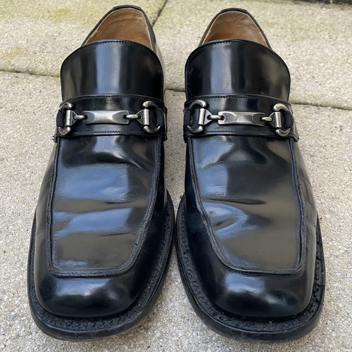 Loake Design Crow Loafer Shoes Men's UK 10 Black Leather Slip-On Smart Dress - Picture 14 of 22
