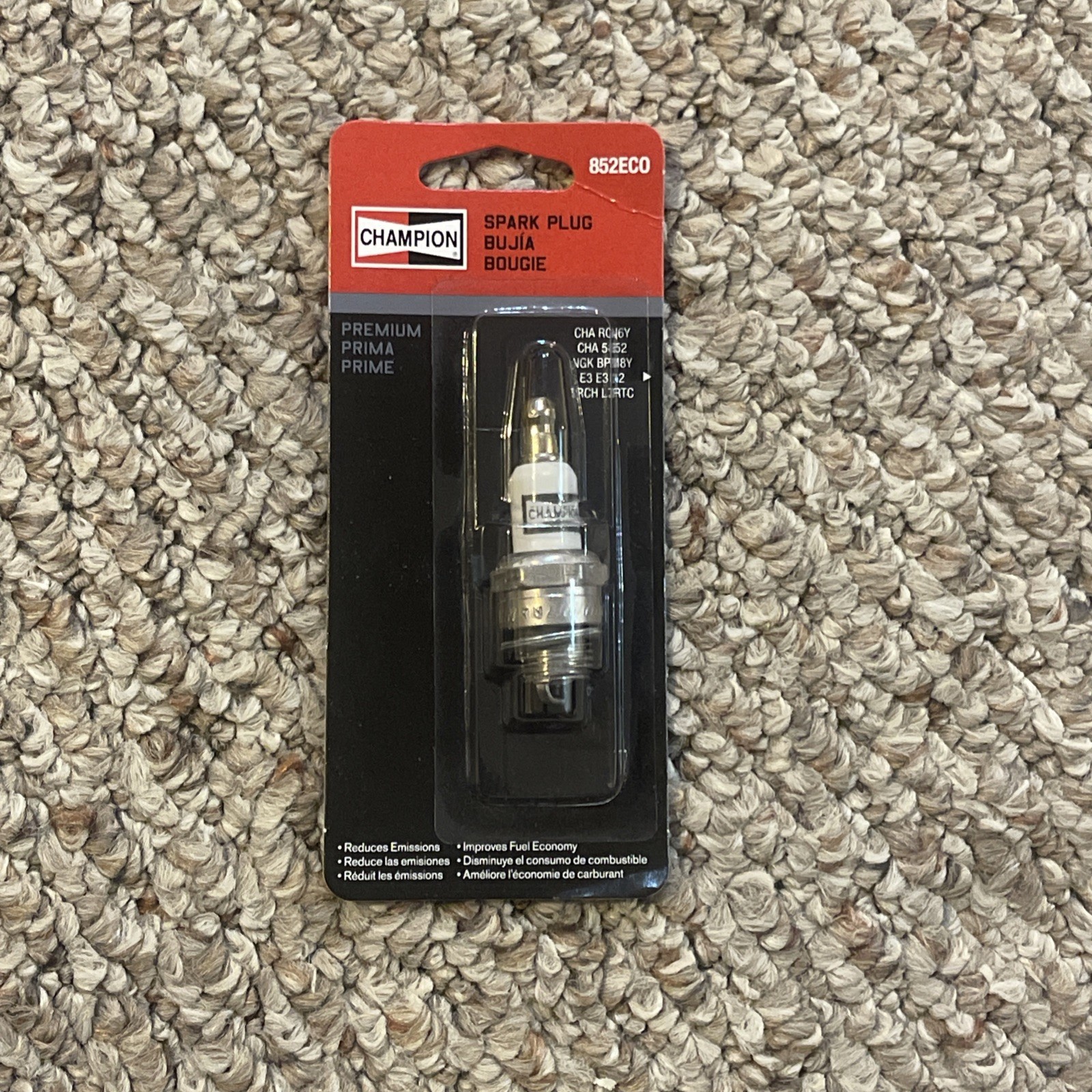 1 Champion Spark Plug 852ECO
